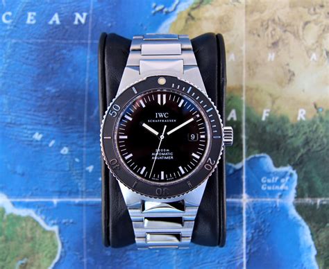 iwc aquatimer 3536 steel|iwc aquatimer wrist watch.